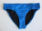 Cyell bikinislip, bikinibroekje blauw met ruches maat 38, Zo goed als nieuw, Cyell, Zwembroek of Short, Verzenden