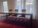 Eettafel, Huis en Inrichting, Tafels | Eettafels, Ophalen, Eikenhout, 200 cm of meer, 50 tot 100 cm