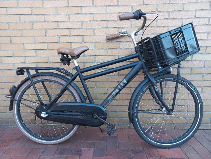 Cortina U4 jongensfiets kinderfiets trantsportfiets 24 inch, Fietsen en Brommers, Fietsen | Jongens, Gebruikt, 24 inch, Versnellingen