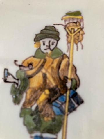 MAKKUM Koninklijke Tichelaar Tegels Polychroom Rattenvanger beschikbaar voor biedingen