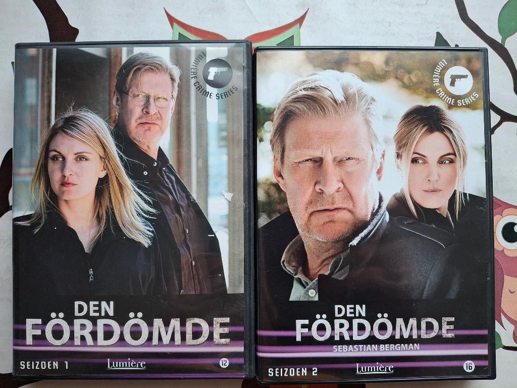 Den Fördömde Sebastian Bergman Seizoen 1&2 Zweeds/Nederlands, Cd's en Dvd's, Boxset, Vanaf 9 jaar, Ophalen of Verzenden, Zo goed als nieuw