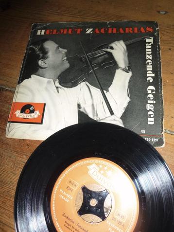  EP HELMUT ZACHARIAS tanzende geigen 1955  beschikbaar voor biedingen