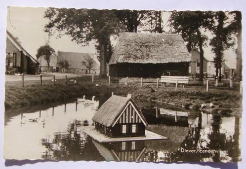 ansichtkaart Drenthe e/o nr. 4 - Diever 1960, Verzamelen, Ansichtkaarten | Nederland, Gelopen, Drenthe, 1960 tot 1980, Ophalen of Verzenden