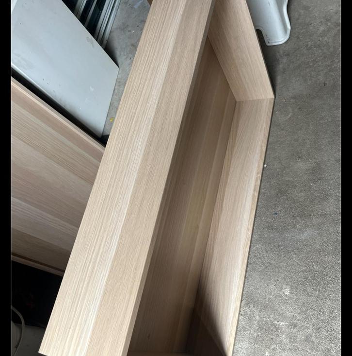 Ikea pax eiken en grijs kleur lades en manden  komplement, Huis en Inrichting, Kasten | Kledingkasten, 200 cm of meer, 50 tot 100 cm
