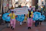 Grote loopgroep - energie - zonnen en wolken, Ophalen, Zo goed als nieuw, Carnaval