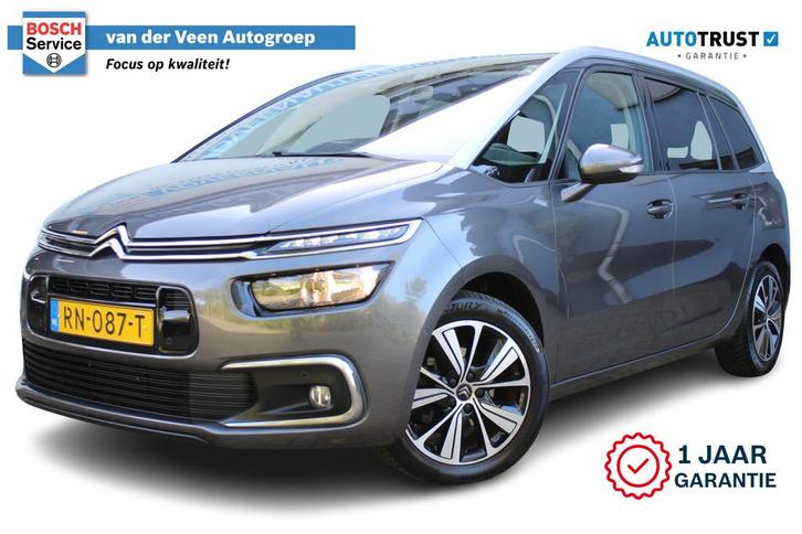 Citroën Grand C4 Picasso 1.2 PureTech Business | Incl. 12 m, Auto's, Citroën, Bedrijf, Te koop, C4 (Grand) Picasso, ABS, Achteruitrijcamera
