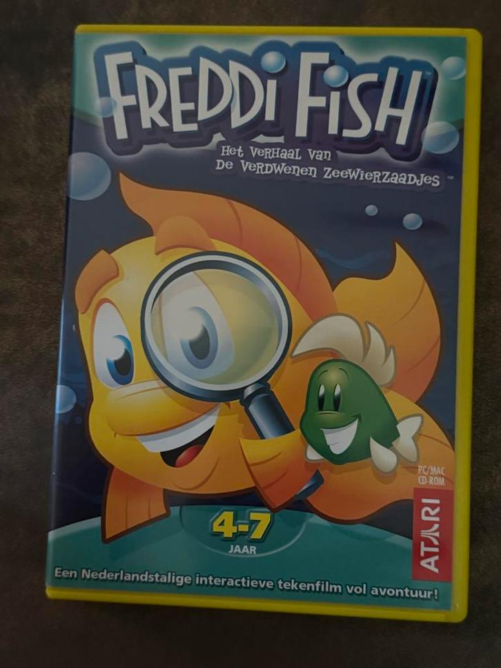 Freddi Fish: Het Verhaal van de Verdwenen Zeewierzaadjes, Spelcomputers en Games, Games | Pc, Gebruikt, Avontuur en Actie, 1 speler