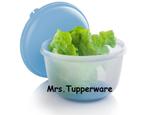 Tupperware Ruimtebol wit/blauw Nieuw, Huis en Inrichting, Keuken | Tupperware, Nieuw, Ophalen of Verzenden, Wit, Bak of Kom