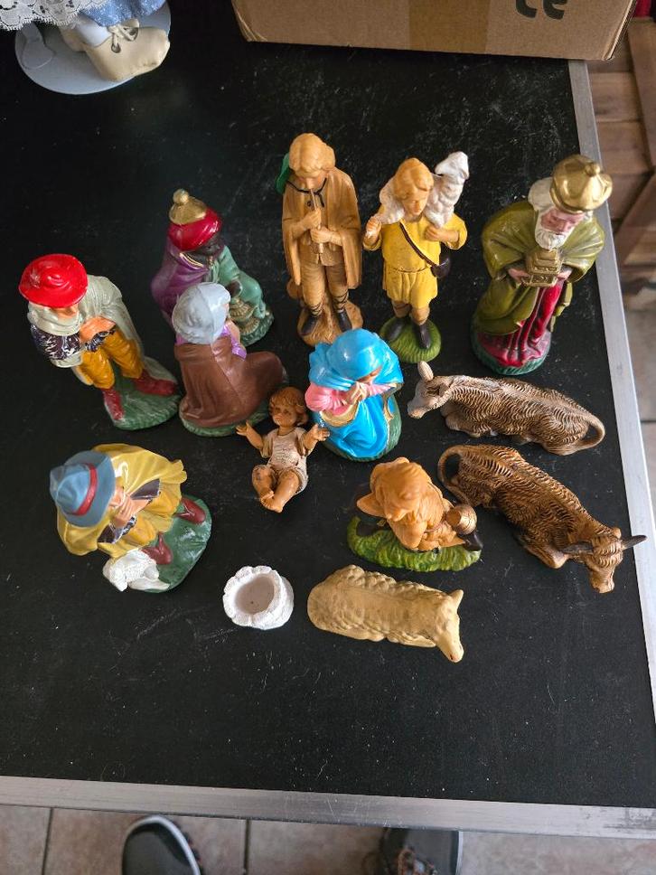 Kerststalfiguren, Diversen, Kerst, Gebruikt, Ophalen