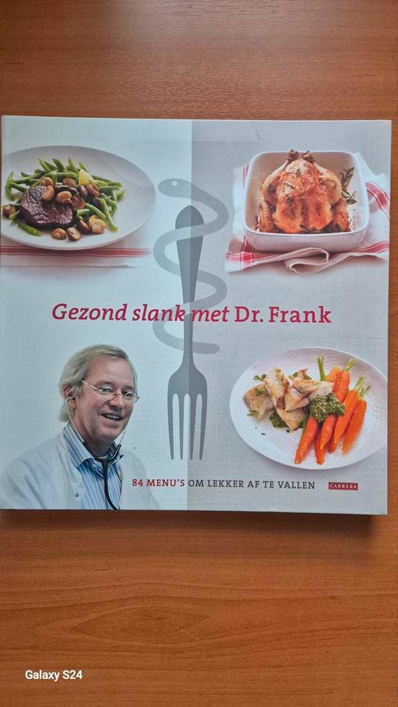 Gezond Slank met Dr. Frank - Dieetboek, Boeken, Gezondheid, Dieet en Voeding, Zo goed als nieuw, Dieet en Voeding, Ophalen of Verzenden