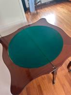Antieke Bridge tafel ., Antiek en Kunst, Antiek | Meubels | Tafels, Ophalen of Verzenden