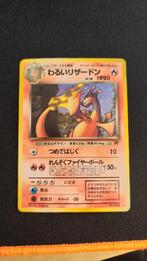 Dark Charizard Pokémon Rocket Gang Japanese holo WOTC, Ophalen of Verzenden, Zo goed als nieuw, Losse kaart