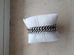Zivere armband, Sieraden, Tassen en Uiterlijk, Armbanden, Ophalen of Verzenden, Zo goed als nieuw, Zilver, Staal