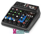Audio mixer, Muziek mengpaneel, USB, Bluetooth, Fantoom, Rec, Vonyx, Nieuw, Info@marbeco.nl, Overige instrumenten