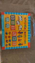 Rekensommen boek met houtenblokken, Ophalen of Verzenden