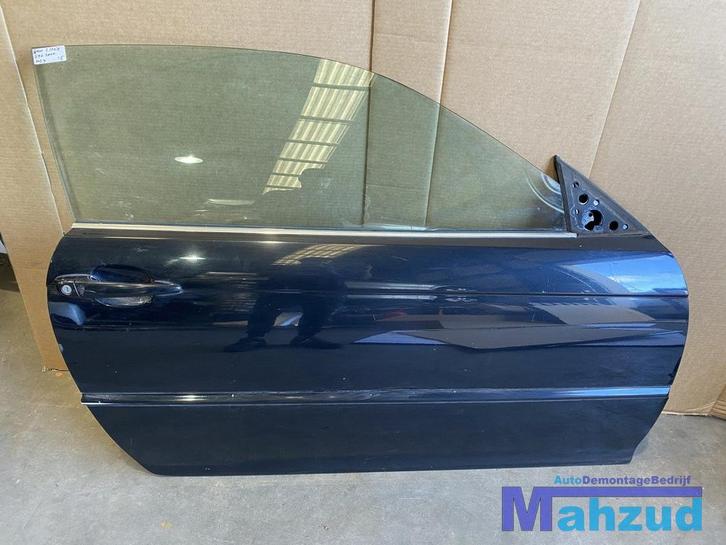 BMW 3 SERIE E46 CABRIO zwart 303/9 Rechter deur portier, Auto-onderdelen, Carrosserie en Plaatwerk, Deur, BMW, Gebruikt, Ophalen