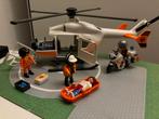 Playmobil traumahelikopter en motor, Kinderen en Baby's, Speelgoed | Playmobil, Verzenden, Zo goed als nieuw