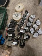 Partij zware zwenkwielen, Doe-het-zelf en Verbouw, Zwenkwielen, Ophalen of Verzenden, Zo goed als nieuw