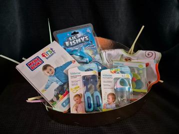 pakket voor baby/peuter:blauw of lime beschikbaar voor biedingen