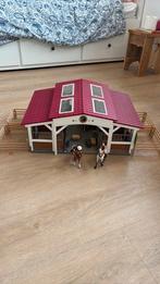 Schleich horseclub paardenstal, Ophalen of Verzenden, Gebruikt