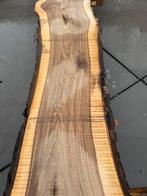 Zeer mooie walnoten schaaldelen 270x40x3,5cm, Ophalen, Zo goed als nieuw, 250 cm of meer, Planken