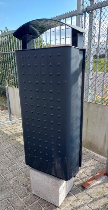 Prullenbak Bammens Citypole, 100 liter, antraciet beschikbaar voor biedingen