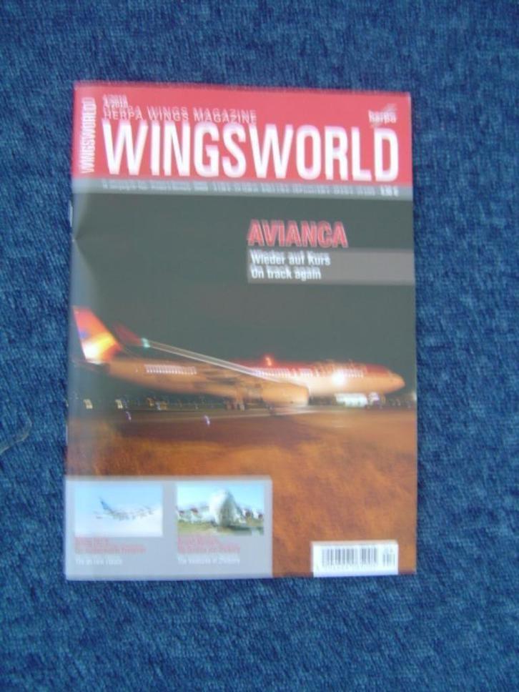 Herpa wingsworld nr 4 2010, vliegtuig modellen tijdschrift, Verzamelen, Luchtvaart en Vliegtuigspotten, Zo goed als nieuw, Boek of Tijdschrift