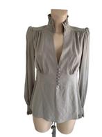 Derek Lam blouse S, Ophalen of Verzenden, Zo goed als nieuw, Maat 36 (S), Grijs