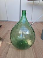 Gistfles / glazen vaas, Ophalen, Minder dan 50 cm, Groen, Glas