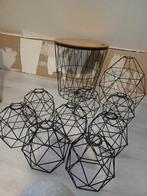 Hanglampenkappen ijzer zwart, Huis en Inrichting, Lampen | Hanglampen, Ophalen, Zo goed als nieuw, Minder dan 50 cm