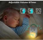 Uil nachtlamp wekker Baby babywekker + 8 geluiden oplaadbaar, Nieuw, Ophalen of Verzenden, H, H