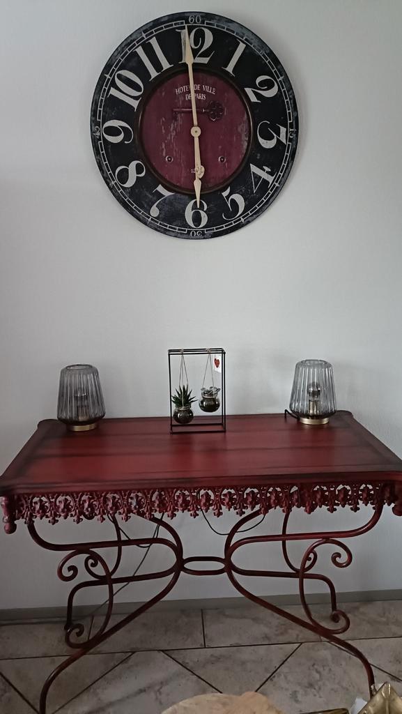 Side table merk Provence & Fills, Huis en Inrichting, Tafels | Sidetables, Zo goed als nieuw, 25 tot 50 cm, 100 tot 150 cm, Rechthoekig