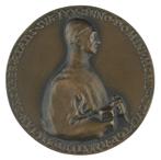 PENNING VPK 1952 Piet Esser : Prof. Jan Bronner, Verzenden, Brons, Nederland