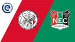 1 kaart Ajax Nec Fside, Tickets en Kaartjes, Eén persoon, Februari