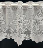 Wit valletje / kort gordijntje 31cm hoog, Ophalen of Verzenden, Zo goed als nieuw, Wit, Minder dan 100 cm