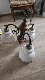 Mooie brocante hanglamp, Antiek en Kunst, Antiek | Lampen, Ophalen of Verzenden