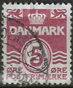 Denemarken 1938/1943 - Yvert 254 - Waarde onder kroon (ST), Postzegels en Munten, Postzegels | Europa | Scandinavië, Verzenden