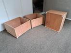 rolboxen voor onder een bed o.i.d., Doe-het-zelf en Verbouw, Kratten en Dozen, Ophalen, Gebruikt, 60 cm of meer, 50 tot 75 cm