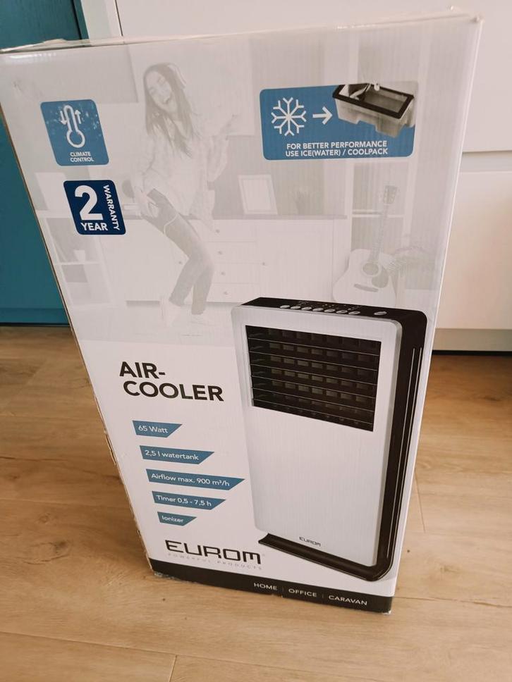 Eurom Aircooler, Witgoed en Apparatuur, Luchtbehandelingsapparatuur, Zo goed als nieuw, Luchtbevochtiger, Ophalen