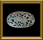Mooie oude grote zilveren broche, Sieraden, Tassen en Uiterlijk, Antieke sieraden, Ophalen of Verzenden, Zilver, Broche