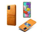 Galaxy A51 4G Back Cover + Glas Screenprotector _ Bruin, Telecommunicatie, Mobiele telefoons | Hoesjes en Frontjes | Samsung, Nieuw
