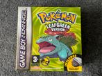 Origineel als nieuw Pokemon Leafgreen doosje + spel, Spelcomputers en Games, Games | Nintendo Game Boy, Vanaf 3 jaar, Avontuur en Actie