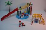 6670 Waterpark / speeltuin + extra schommel playmobil, Ophalen of Verzenden, Zo goed als nieuw, Complete set