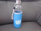glazen drinkfles van cals college/ 22cm, Ophalen of Verzenden, Zo goed als nieuw