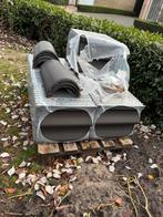 Dakpannen S-pan Nelskamp zwart sneldek 80 stuks ong., Doe-het-zelf en Verbouw, Dakpannen en Dakbedekking, Steen of Klei, Nieuw