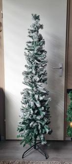 Kerstboom met wit kunstsneeuw, Diversen, Ophalen of Verzenden, Zo goed als nieuw