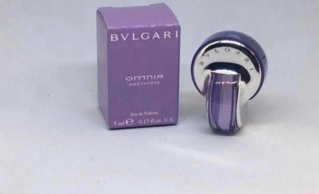 Miniatuur Omnia Amethyst Bvlgari 5 ml eau de toilette, Verzamelen, Ophalen of Verzenden, Nieuw, Miniatuur, Gevuld