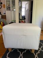 Ottoman footstool poef hokker, Ophalen, Hout, Minder dan 50 cm, Gebruikt