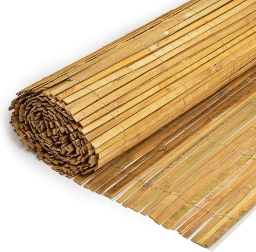 Gespleten bamboematten tuinscherm 200x500cm, Tuin en Terras, Tuinschermen, Nieuw, Hout, 200 cm of meer, 200 cm of meer, Ophalen of Verzenden