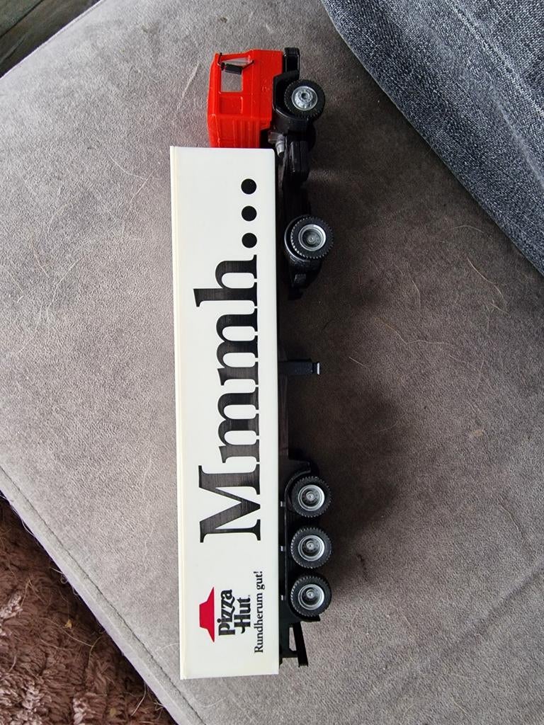 Pizza Hut Vrachtwagen Modelauto, Ophalen of Verzenden, Gebruikt